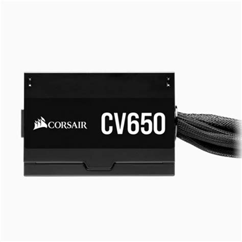 Fuente Poder Corsair 650W Cv650 Certificada 80 Plus Bronze