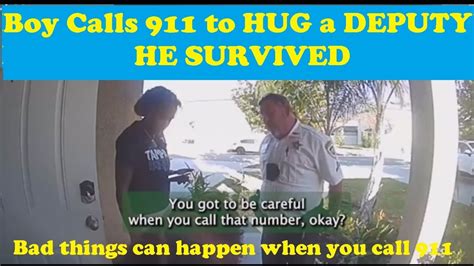 Boy Calls 911 Because He Wanted To Hug A Deputy He Survived In Hillsborough County Florida