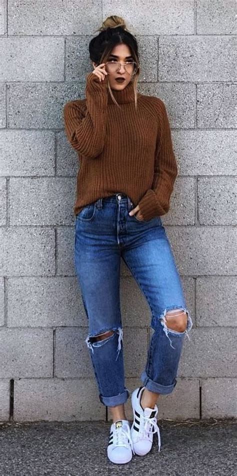 65 Cute Winter Outfits With Sneakers 2019 Fashiondioxide Ripped