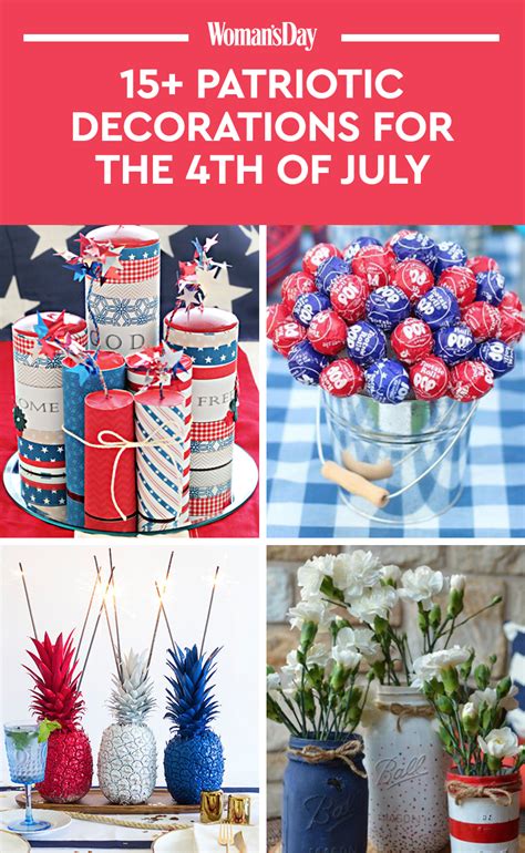 17 Best 4th Of July Decorations Patriotic Decorating Ideas For Fourth Of July