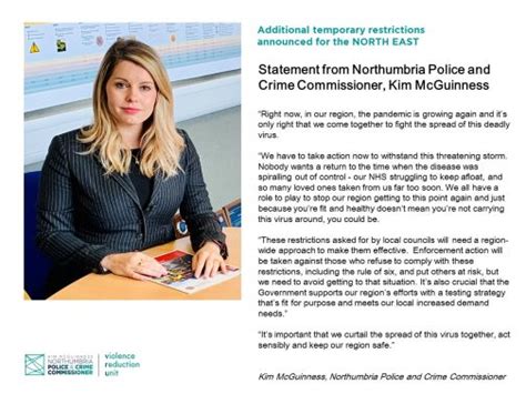 Statement From Kim McGuinness On Additional Restrictions For The North