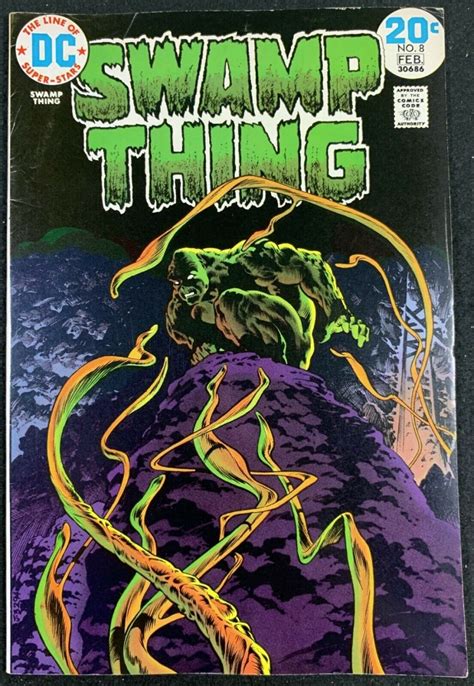 Swamp Thing 1972 8 VG FN 5 0 Bernie Wrightson Cover Art