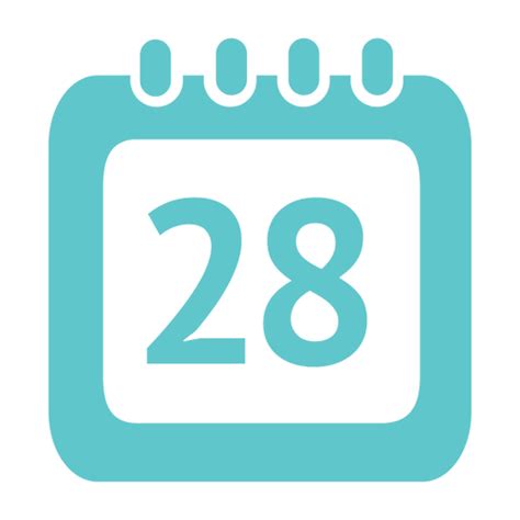 28 Day Dosing Calendar