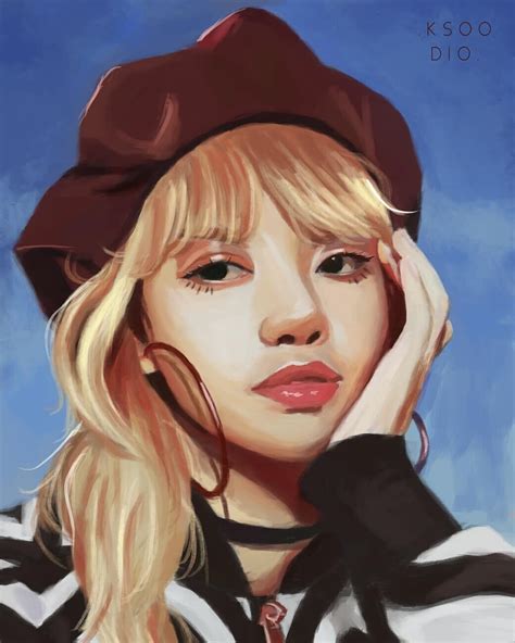 Artstation Lisa Blackpink Fan Art