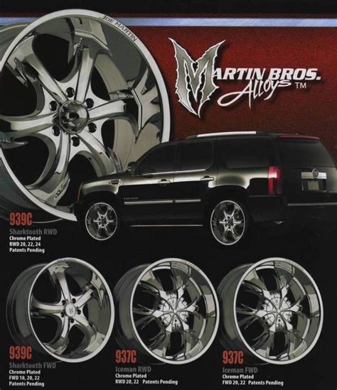 MARTIN BROS ALLOYS WHEELS