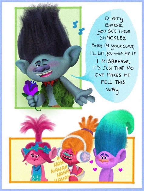 Branch Sexyback By Freddolinaa On Deviantart Branch Trolls Dreamworks Trolls Branch