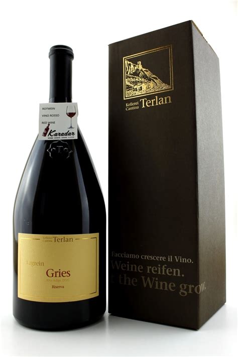 Lagrein Gries Riserva Magnum 2021 13 5 Vol Kellerei Terlan Ka