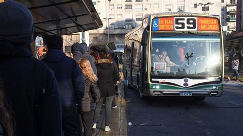 Oficializan El Congelamiento De Las Tarifas De Colectivos Y Trenes