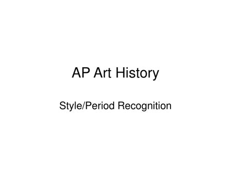 Ppt Ap Art History Powerpoint Presentation Free Download Id9569680