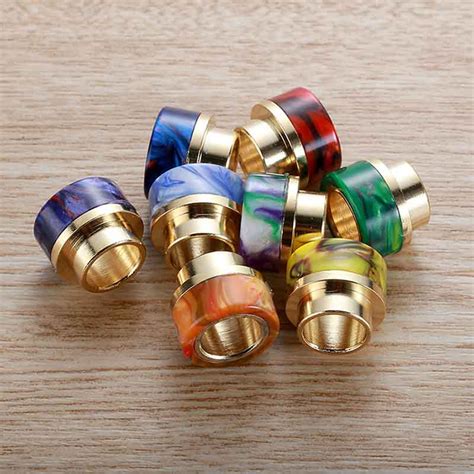 295 Gold Epoxy Resin 810 Drip Tips For Kennedy Goon Rda