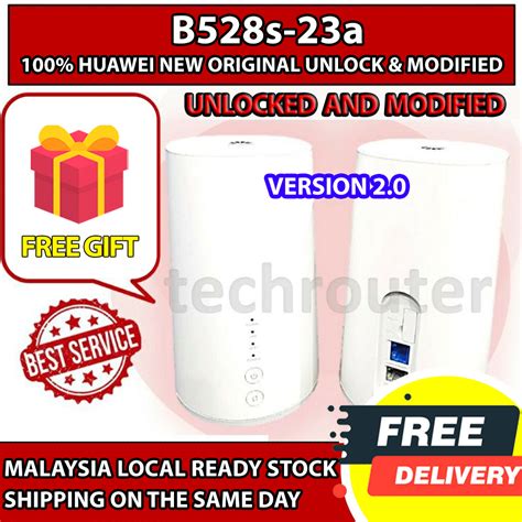 MODDED UNLOCKED HUAWEI B528 B528 23 B528s 23a V2 VOLTE B529 B529s 23a