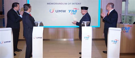 Tm One And Umw Sign Memorandum Of Intent To Embark On Co Development Of