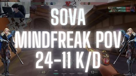 PRX Mindfreak POV Sova On Ascent 24 11 K D VALORANT Pro POV YouTube