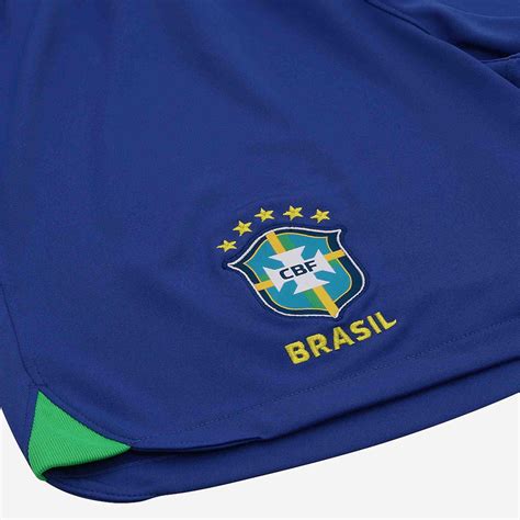 Short Nike Brasil I 2022 23 Torcedor Pro Masculino Loja Fisico Forma