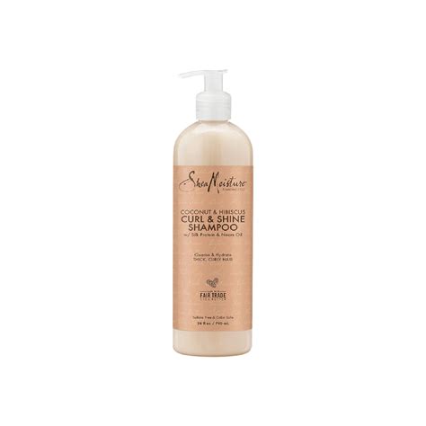 Shea Moisture Coconut And Hibiscus Curl And Shine Shampoo 710ml Essentials Lk