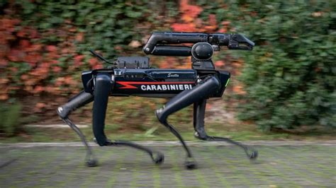 Saetta Il Primo Cane Robot Dell Arma Dei Carabinieri Lega Nerd