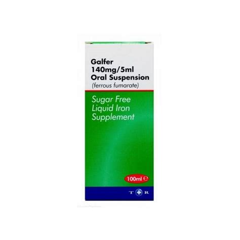 Galfer Syrup 100Ml | Vitamins & Supplements | Ballsbridge Pharmacy