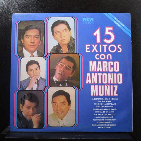 Amazon Marco Antonio Muniz Exitos Con Lp Vinyl Record Cds