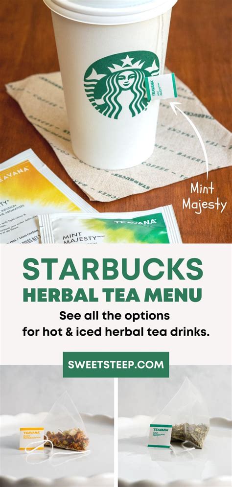 Starbucks Drink Guide Teavana Hot Teas Delishably 53 OFF