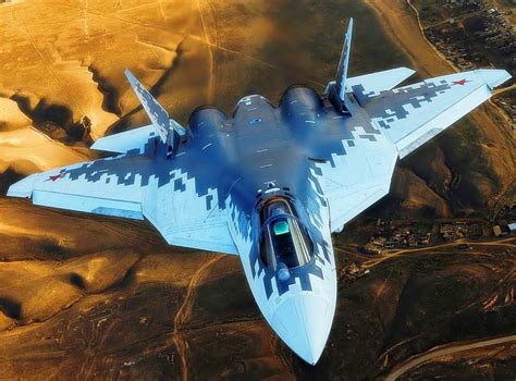 Sukhoi Su-57 Multirole Stealth Aircraft - Jet Battle