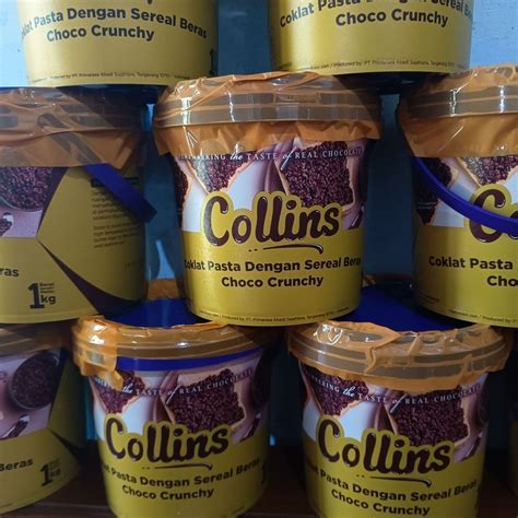 Jual Collins Choco Crunchy Collins Dip Glaze 1 Kg Shopee Indonesia