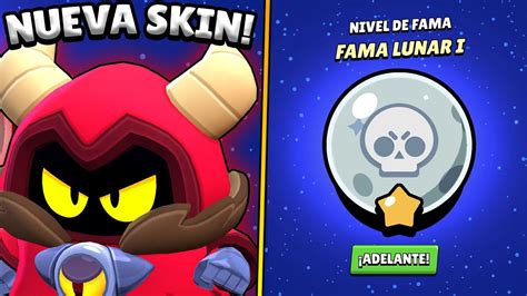 LLEGO A FAMA LUNAR Y CONSIGO LA NUEVA SKIN DE R T CARMESI EN BRAWL