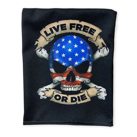 Live Free or Die - LumiFlag