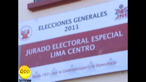 JEE Lima Centro oficializa inscripción de seis planchas presidenciales