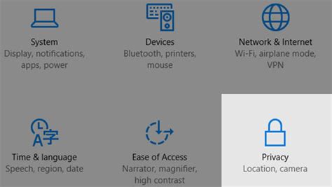 Change Privacy Settings In Windows Microsoft Support