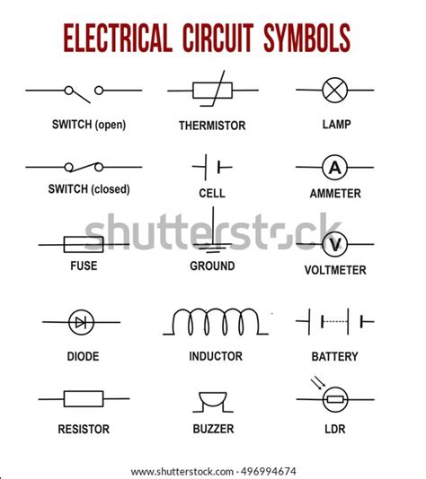 Simple Circuit Symbols