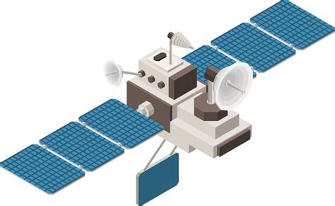 Satellite Vector Images Over