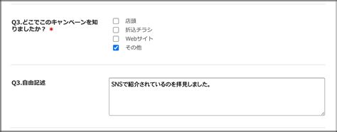 フォームの選択項目にその他を選択した時の自由記述欄を設置したい Spiral Ver1 サポートサイト