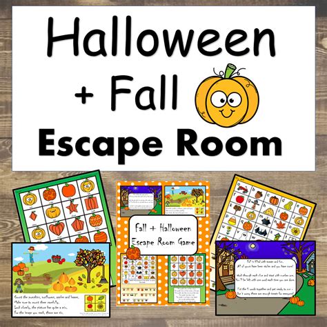 Fall And Halloween Escape Room Hands On Teaching Ideas