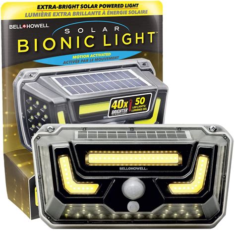 Buy Bell And Howell Solar Bionic Light Motion Activated Extra Bright