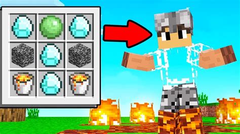 Como Fazer Armaduras Qualquer Bloco Do Minecraft Youtube