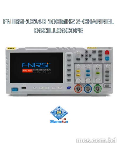 Fnirsi D In Mhz Channel Oscilloscope Mcs