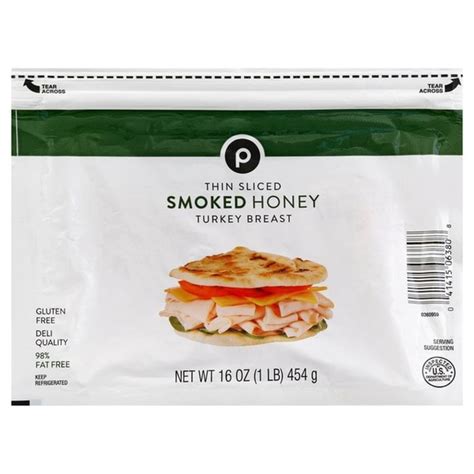 Publix Turkey Breast Smoked Honey Thin Sliced 16 Oz Instacart