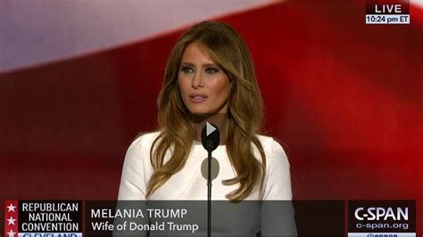 The Eloquent Woman: Famous Speech Friday: Melania Trump's speech at the Republican convention