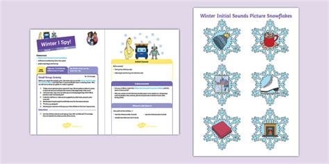 Level 1 Winter I Spy Activity Teacher Made Twinkl