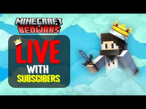 PLAYING BEDWARS IN PIKA NETWORK WITH VIEWERS LIVE Live Bedwars