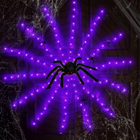 Amazon Spider Webs Halloween Decorations Outdoor Ft Giant