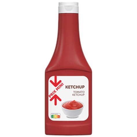 Ketchup Nature Prix Mini 560 G La Belle Vie Courses En Ligne