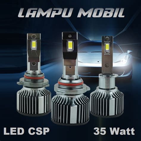 Lampu Foglamp Kabut Led Hb Csp Watt Canbus Putih Super Terang