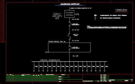 Diagrama Unifilar De Una Subestacion Electrica Diagrama Unif