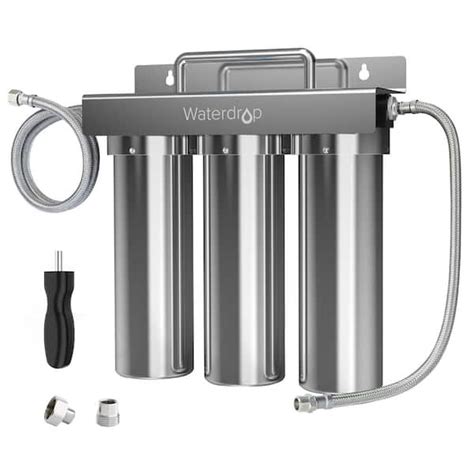 Waterdrop Stage Under Sink Ultra Filtration Stainless Steel Water