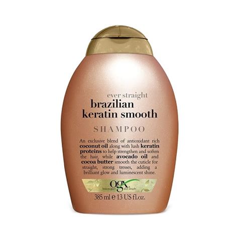 Ogx Ever Straight Brazilian Keratin Therapy Shampoo 385ml Buy Online At Best Prices In