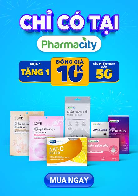 Tổng Hợp Deal Hot Pharmacity Mới Nhất Tháng 9