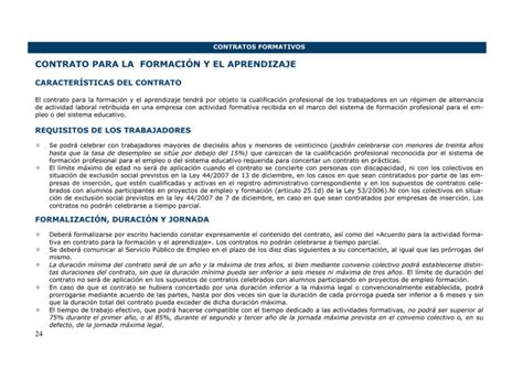 contrato para la formación y el aprendizaje