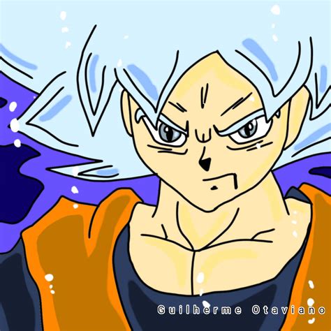 Goku MUI CC Fanart by GuilhermeOtaviano on DeviantArt