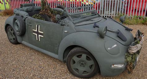 Prepare To Invade Poland With This WWII Inspired VW Beetle Cabrio ...